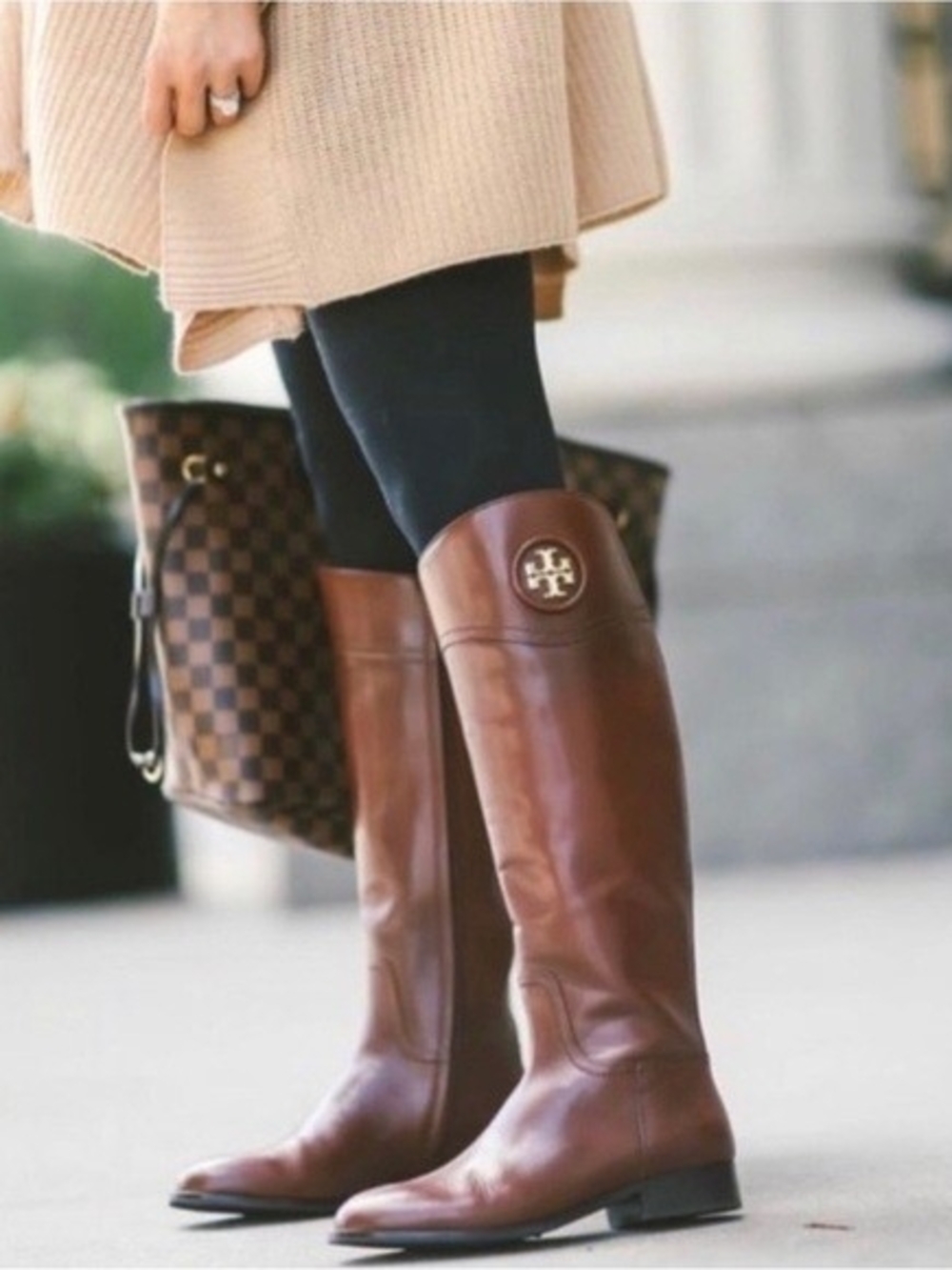 Tory Burch Ashlynn Riding Boots Size 5